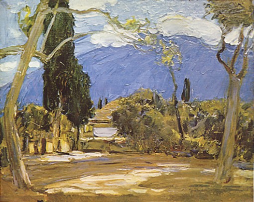 Image - Vasyl H. Krychevsky: Partenit in the Crimea (1935).